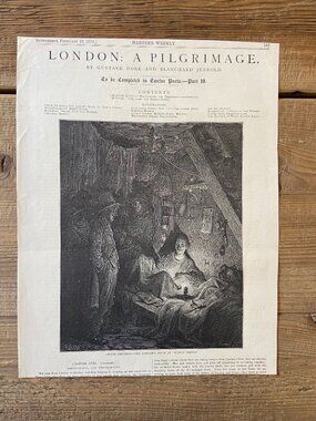 Gustave Dore, Harper's Weekly, Antique Print